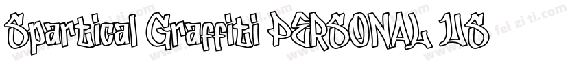 Spartical Graffiti PERSONAL USE Re字体转换